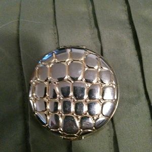 Small tortoise shell compact